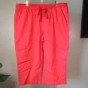St. John's Bay‎ Orange Capris XL